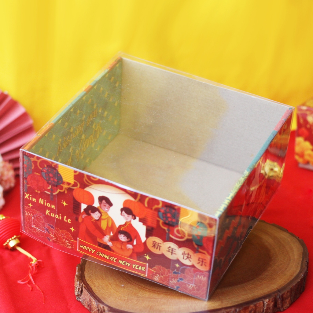 

10 Pcs Box Cake/ Lapis Hampers Imlek-Nian You uk 20x20x10 cm