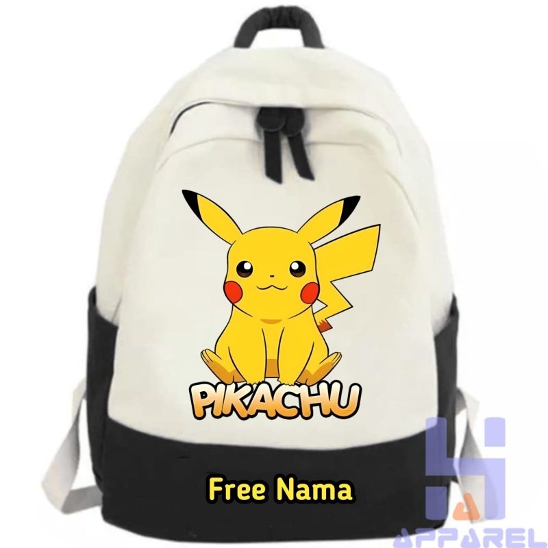 TAS RANSEL ANAK PIKACHU POKEMON