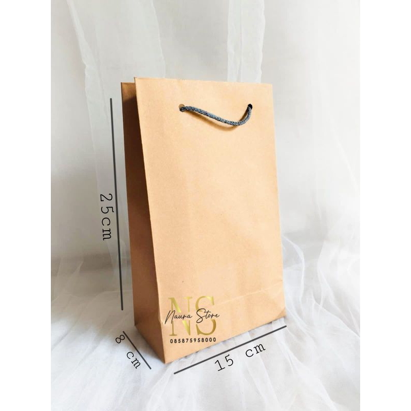 

tas hajatan / paperbag murah / paperbag wafer/ 15×8×25