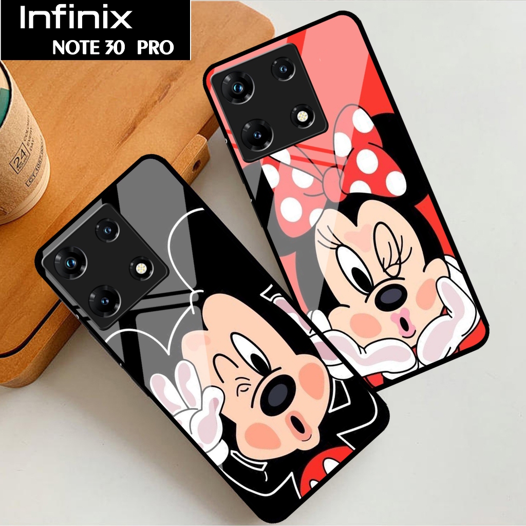 Softcase Glass Infinix Note 30 Pro [05] Case Cute Infinix Note 30 Pro - Casing Infinix Note 30 Pro -