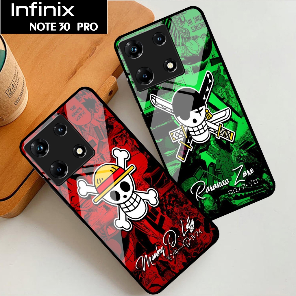 Softcase Glass Infinix Note 30 Pro [08] Case Anime Infinix Note 30 Pro - Casing Infinix Note 30 Pro 