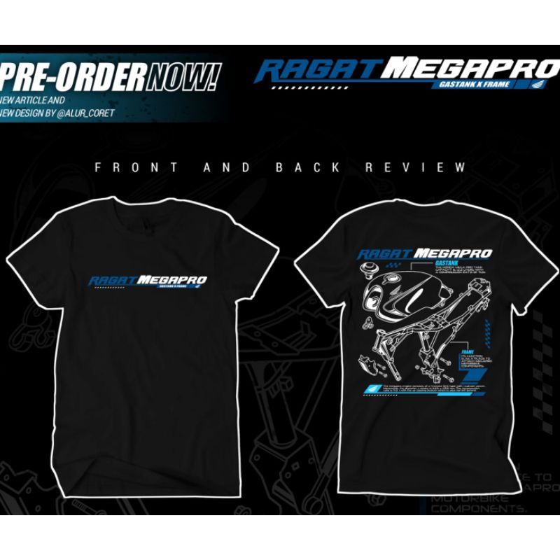 t-Shirt Ragat Megapro original