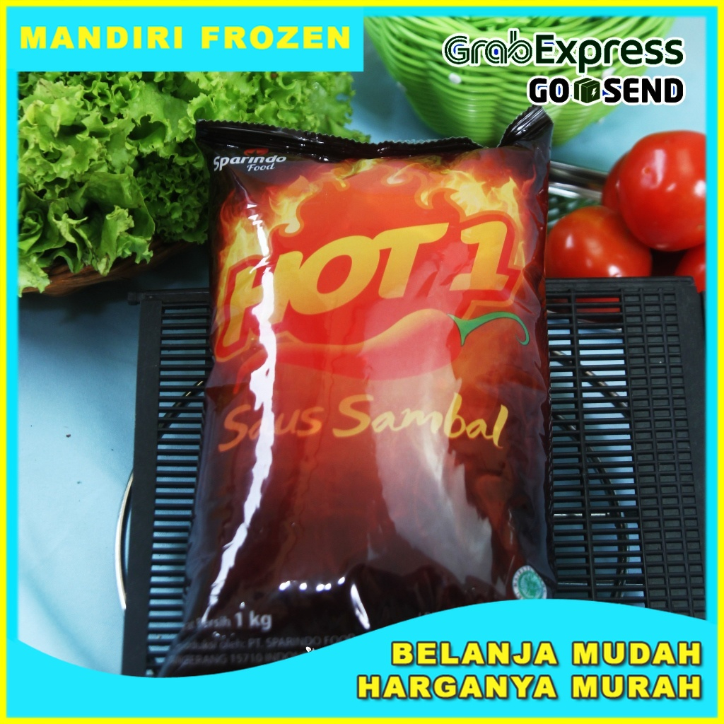 

HOT 1 Saus Sambal 1kg - Bumbu Masak