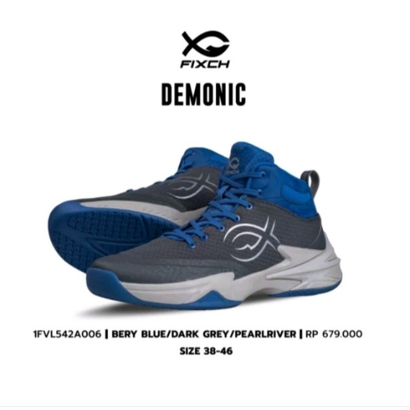 SEPATU VOLLEYBALL FIXCH DEMONIC ORIGINAL
