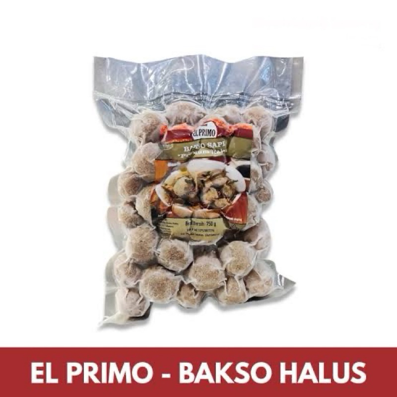 

EL PRIMO Bakso Sapi Premium Halus 750 Gram