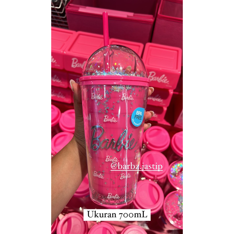 MINISO X BARBIE TUMBLER BLINK / TUMBLER BLINK BARBIE READY STOCK / TUMBLER BARBIE