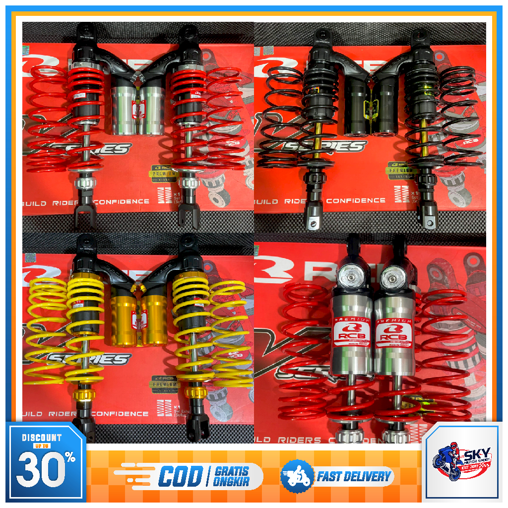 Shock Breaker RCB VD Series 305 330 360 mm Nmax Old New Aerox Pcx 150 160 Adv 150 160 Xmax Original 