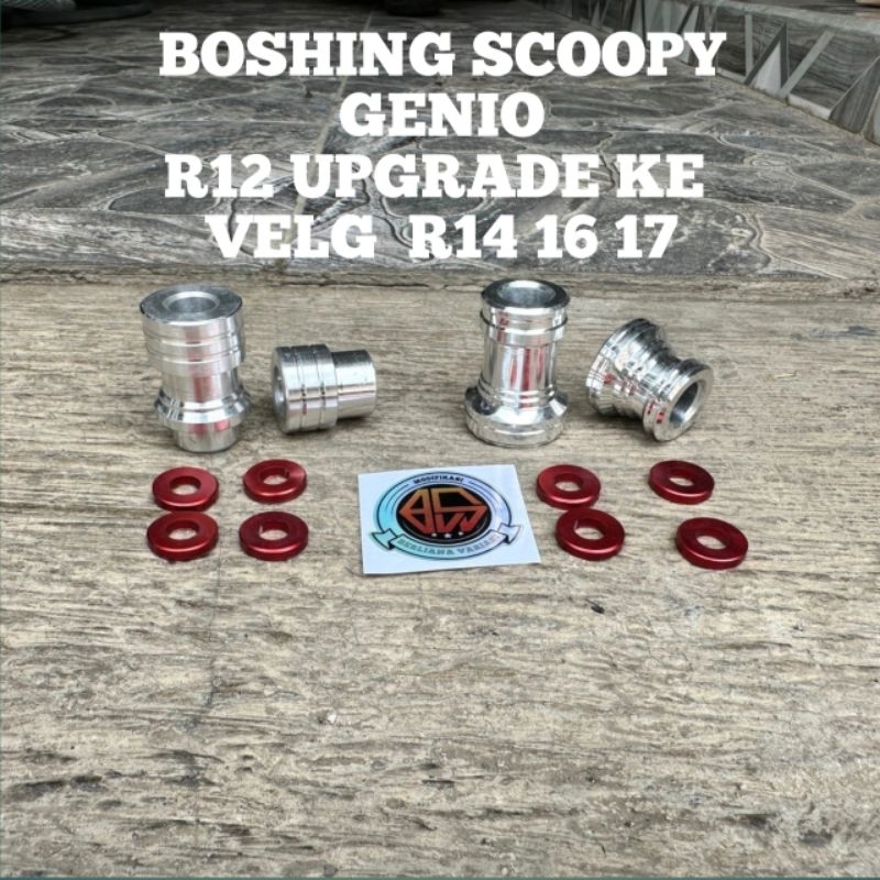 Boshing gear box scoopy Genio R12 ke 14 17 Boshing scoopy r12 upgrade ke 14 boshing upgarde velg rin