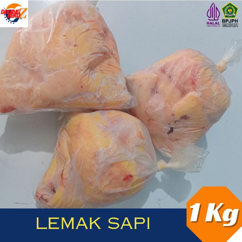 

Lemak Sapi 1 Kg Halal Frozen