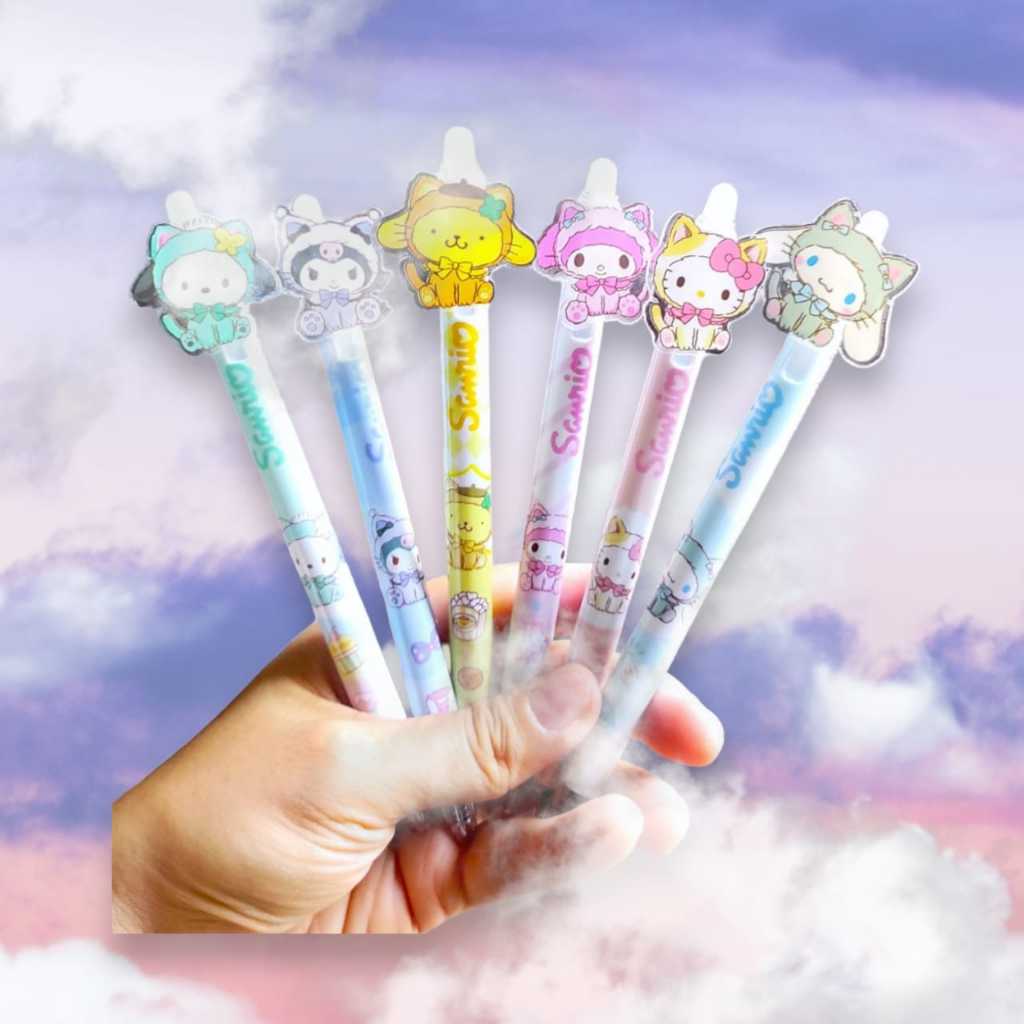 

GM- PULPEN PENGHAPUS MIKA SANRIO TINTA HITAM | PEN TINTA HITAM | PEN PENGHAPUS | PEN SANRIO | HELLOKITTY | POCACCO | CINAMORROL | KUROMO | MELODY | KUROMI