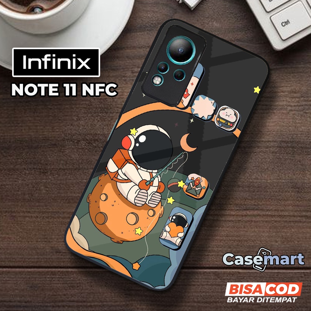 Case INFINIX NOTE 11 NFC Casing INFINIX NOTE 11 NFC Casemart [AST2] Case Glossy Case Aesthetic Custo