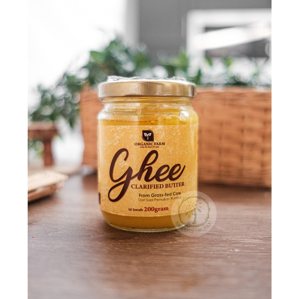

Ju44l ORGANIC FARM GHEE ORGANIC AND GRASSFED CLARIFIED BUTTER 2GR Spesial Murah