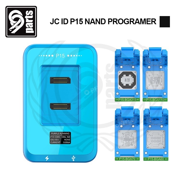 JC ID P15 Nand Programmer With Socket BGA110 / Socket BGA315 JC ID P15 / Socket BGA70 JC ID P15 / So