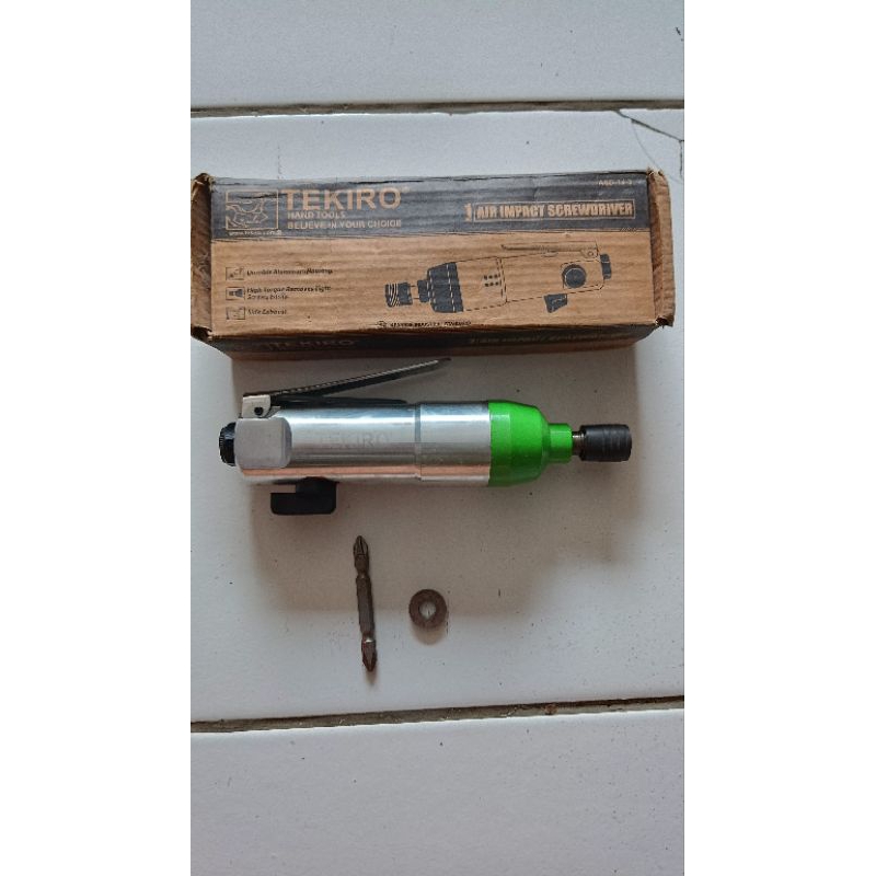 TEKIRO Air Impact Screwdriver 1/4 Tekiro Obeng Angin Mata Impact Kompresor Tekiro