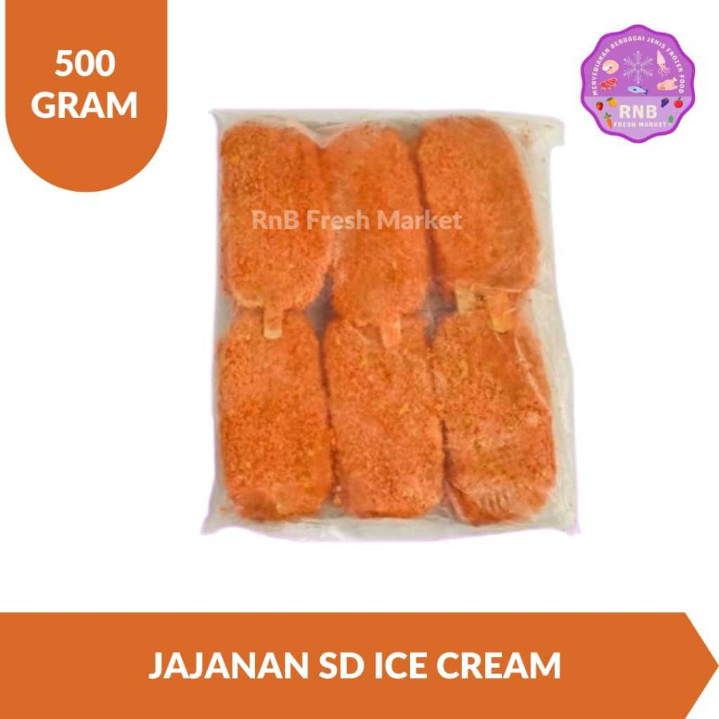 

Jajanan SD Ice Cream Netto 500 Gram