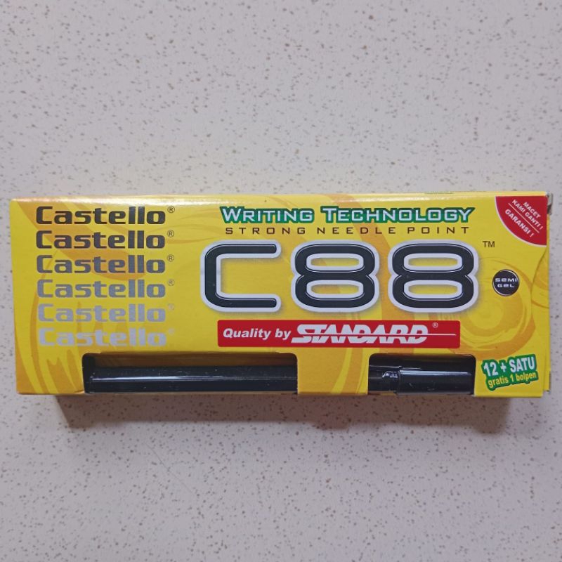 

PULPEN / PENA CASTELLO C88 STANDARD (13 PCS)