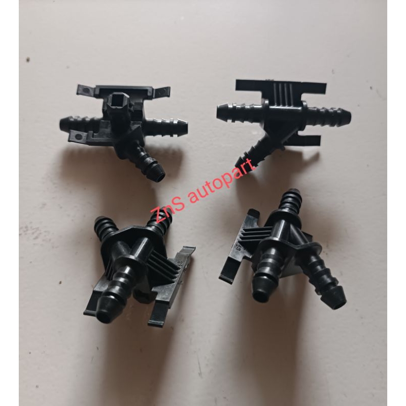 plastik pipa sambungan selang bensin cabang 3 original 8mm