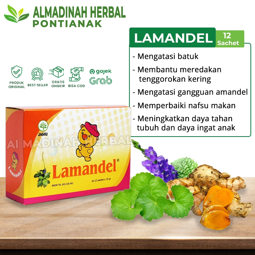 

LAMANDEL | HERBAL AMANDEL & RADANG TENGOROKAN