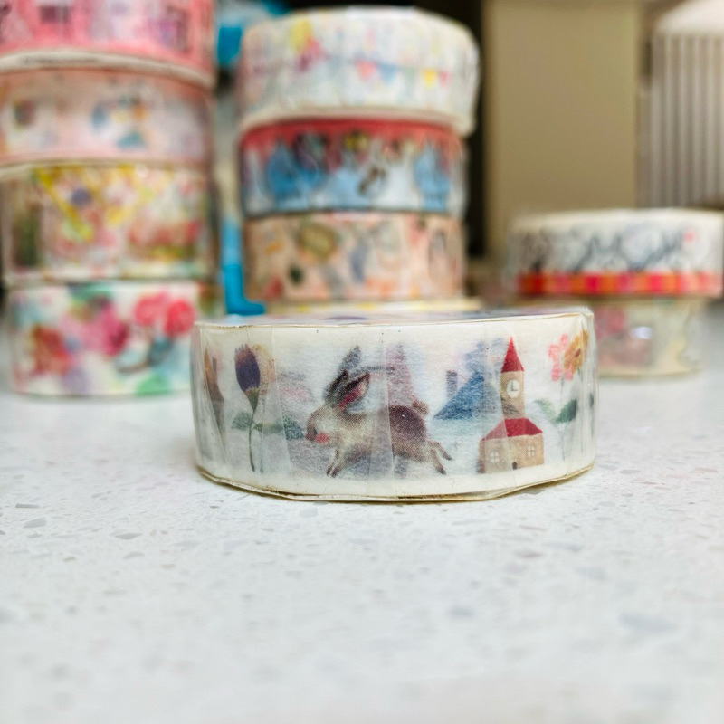 

washi tape papier platz bunny