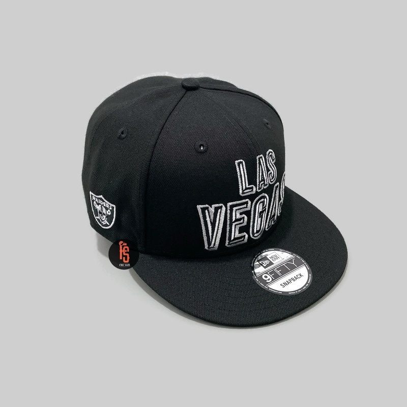 TOPI NE ORIGINAL 950 HOMETOWN LV RAIDERS BLACK