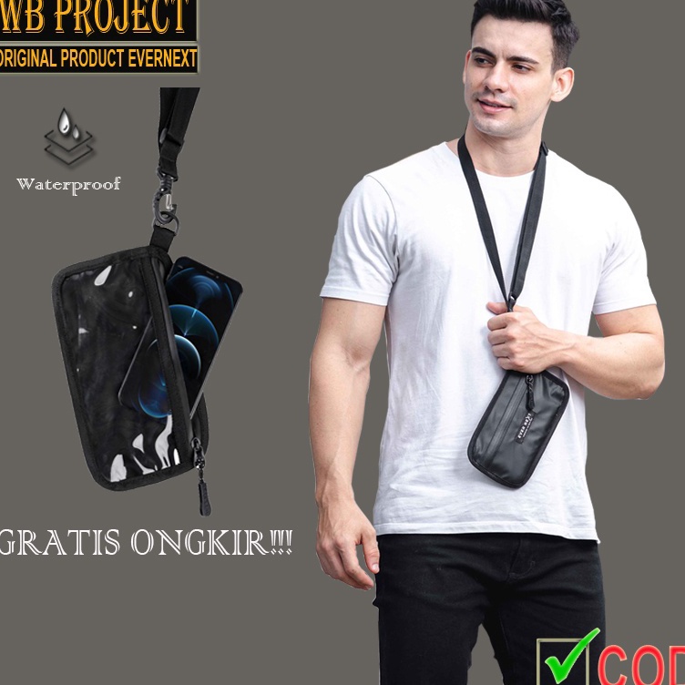 Bestseller TAS SLING PHONE HP PRIA WATERPROOF SLING POUCH HANDPHONE TAS SLINGBAG HP TAS SELEMPANG HP