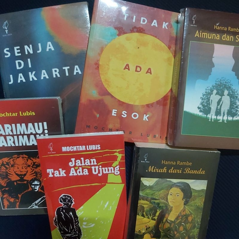 Buku Original • Novel Sastra Klasik Lokal Mochtar Lubis & Hanna Rambe - Mirah Dari Banda • Jalan Tak