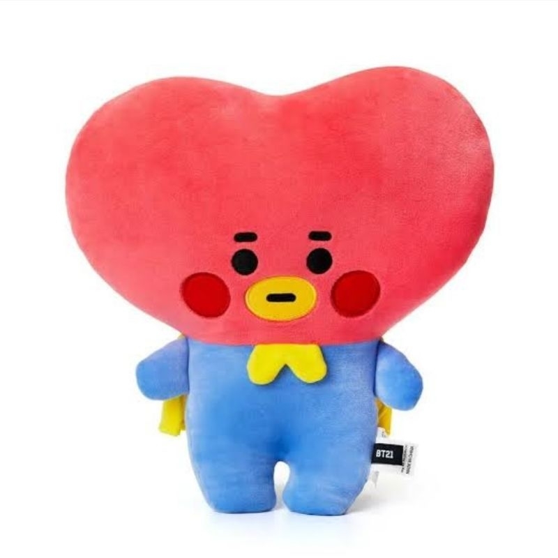 BT21 TATA Baby Hug Me Flat Cushion Plush Doll Official