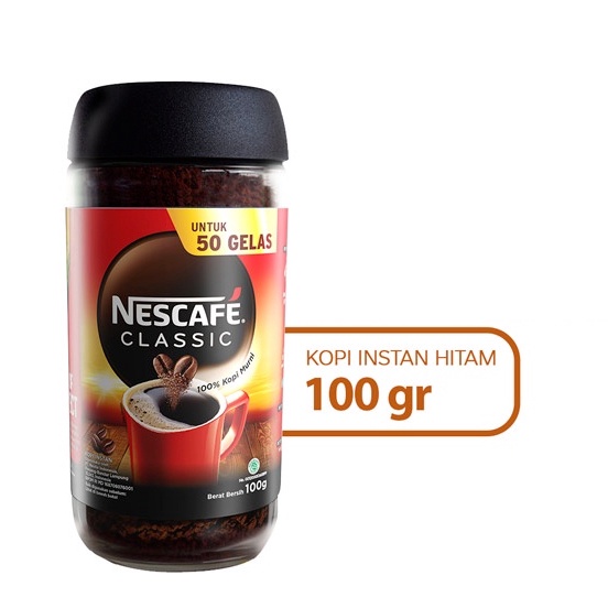 

Diskon Nescafe Classic Kopi Hitam Instan Jar 1 gr