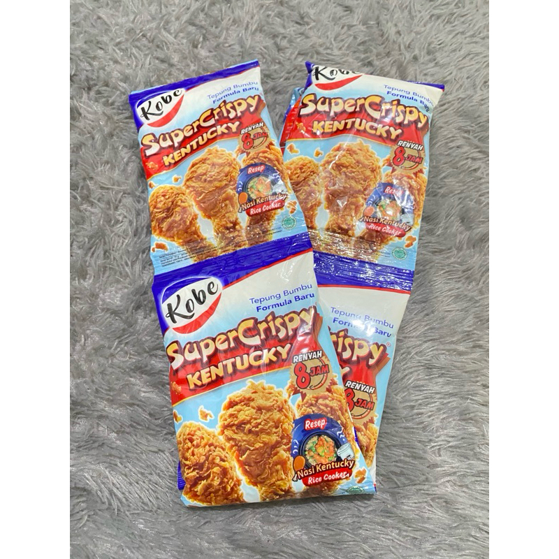 

tepung bumbu kobe kentucky super crispy 70gr 10sachet