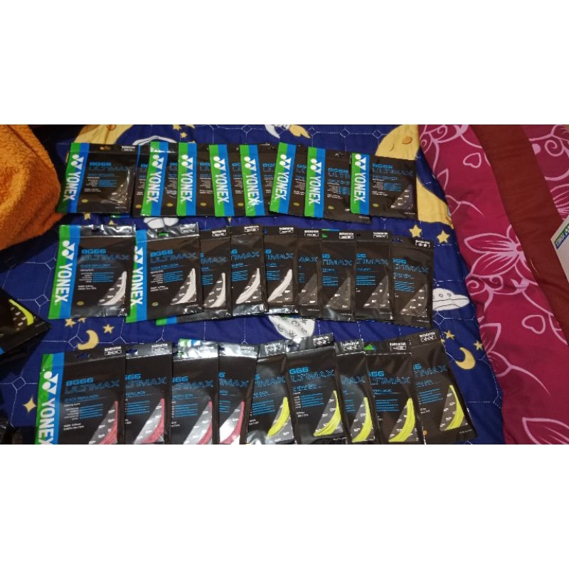 Senar badminton yonex bg 66 ultimax original sp made in japan