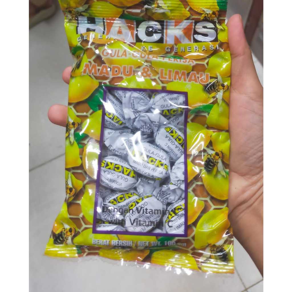 Ready Stock Snack Singapura Hacks Madu & Limau Jastip SG Original Murah