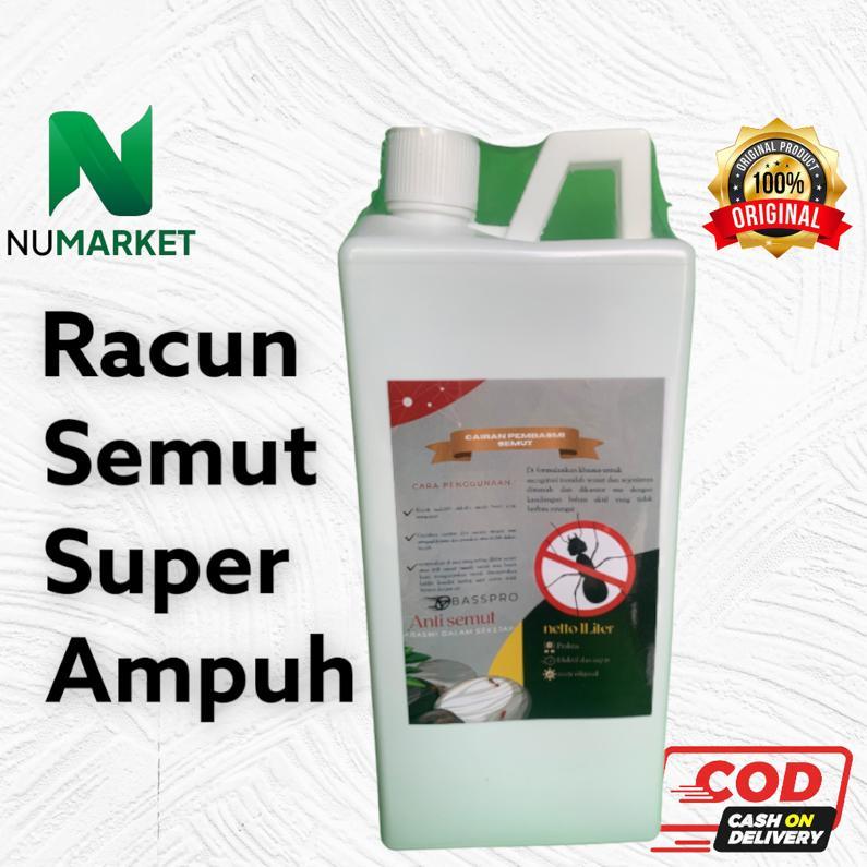 Ready BASSPRO Racun Pembasmi Semut Paling Ampuh Cairan Obat Racun Pembasmi Anti Serangga Semut Ampuh
