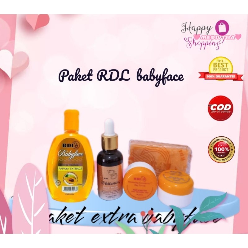 🩷 Medivtha 🩷 Paket RDL baby face 5in1