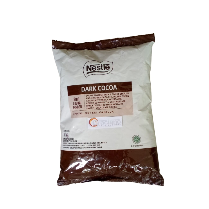 

Nestle Dark Cocoa Chocolate Alegria 1kg Kakao Bubuk Profesional