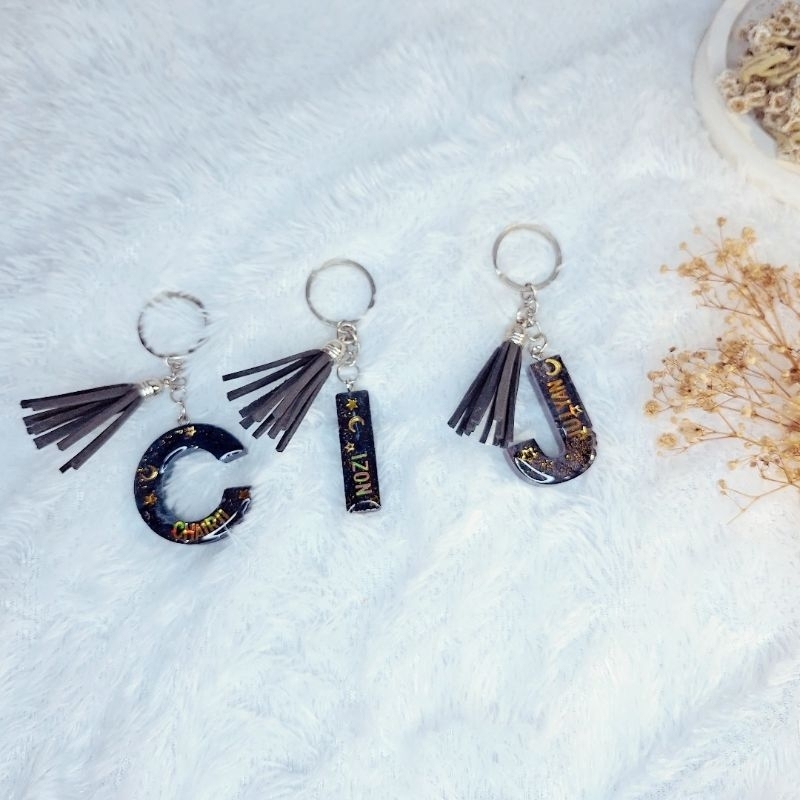 Custom GALAXY Resin Keychain | Gantungan Kunci Galaksi Resin Epoxy