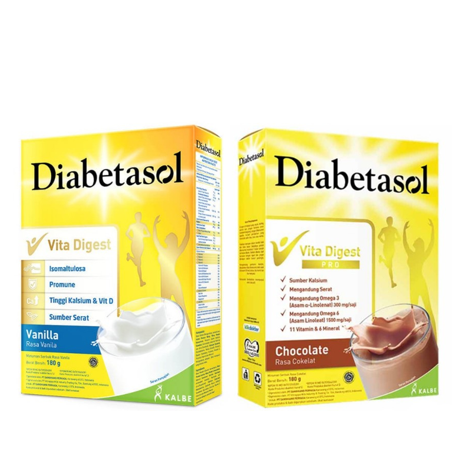 

Susu Diabetasol Vita Digest 170 gr