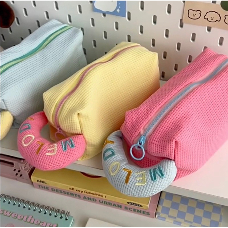 

PILLOW KOREA PENCIL CASE | kotak pensil | pouch | tempat makeup | kotak pensil