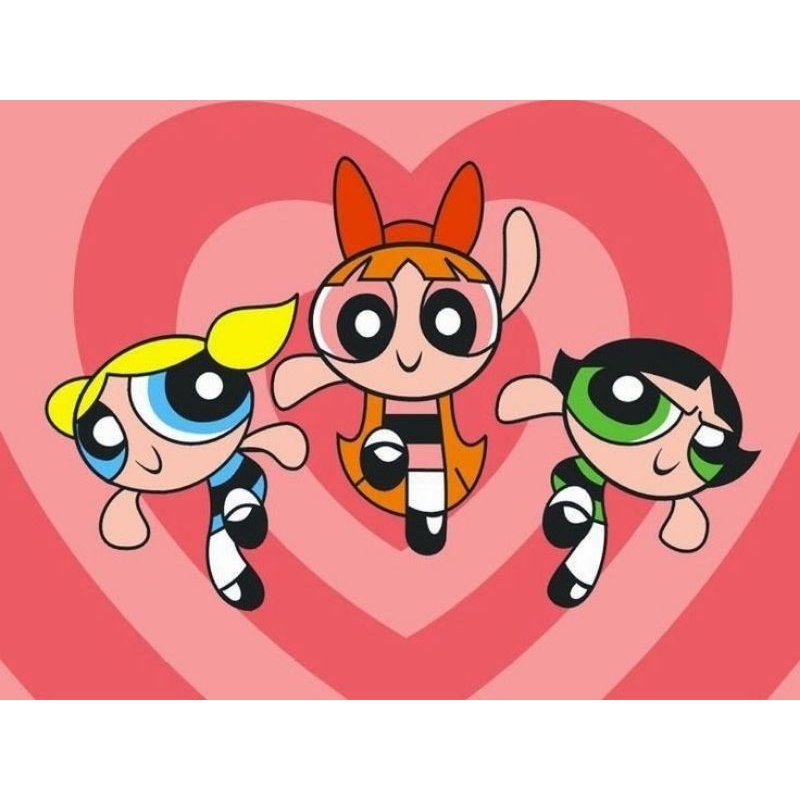 gelang couple Powerpuff 3pcs