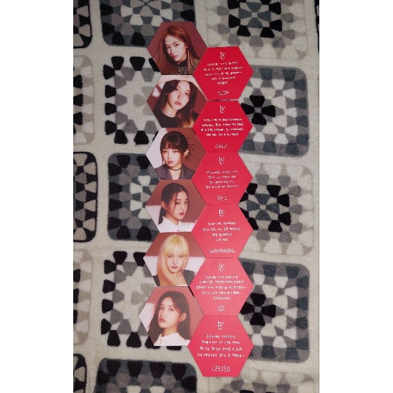 IVE - Folded Message Card "ELEVEN" Era