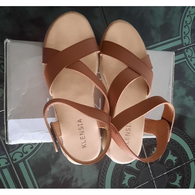 klensia shoes ukuran 38
