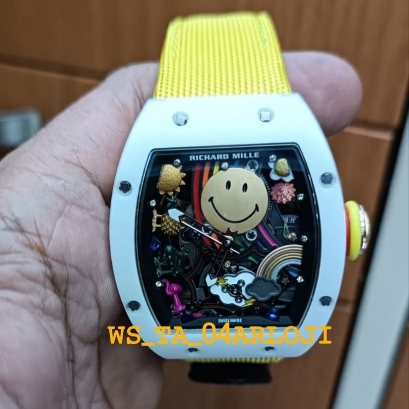 JAM TANGAN RM SMILE PRIA JAM TANGAN MEWAH COWOK