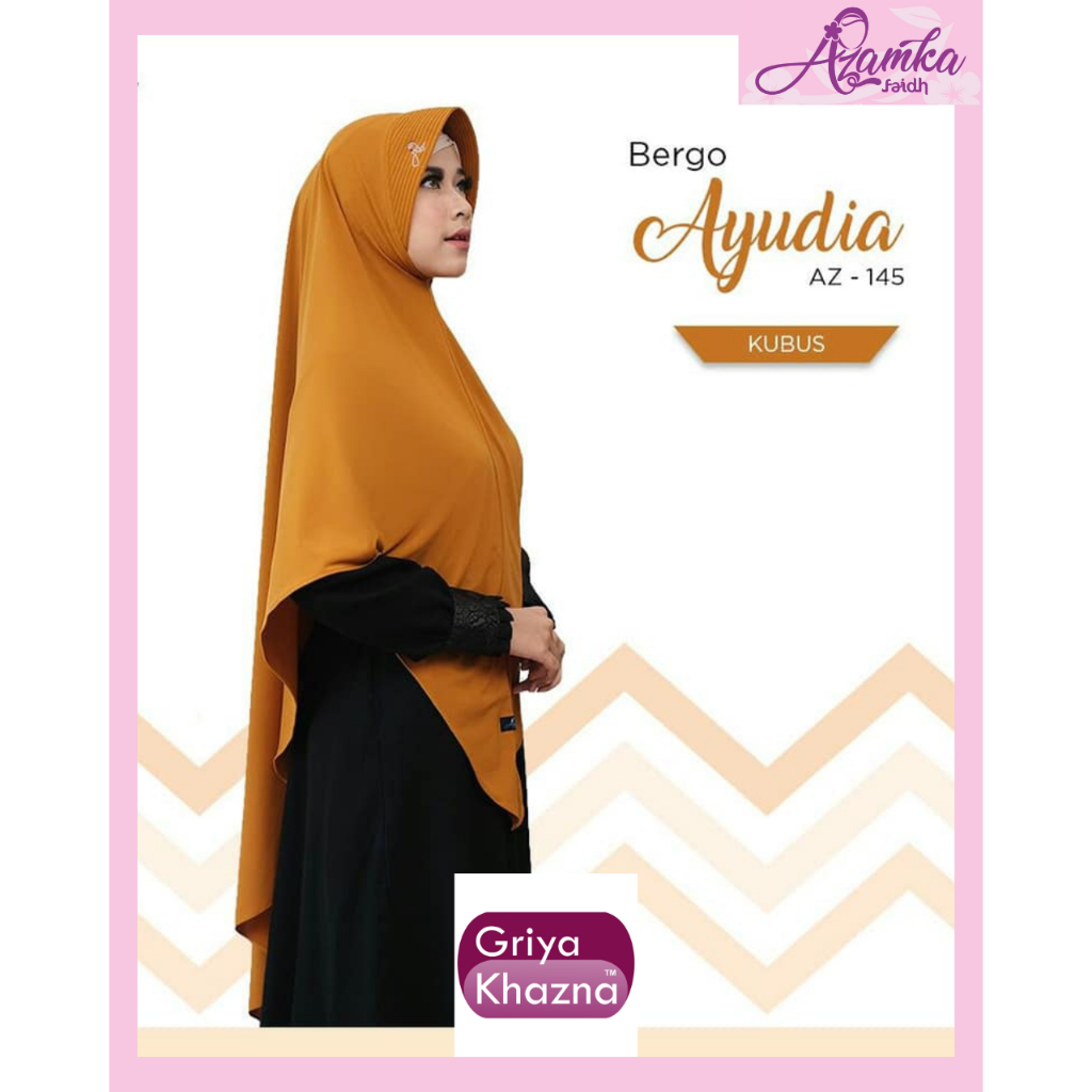 Azamka Kerudung Jilbab Syari Bergo Jumbo Ayudia