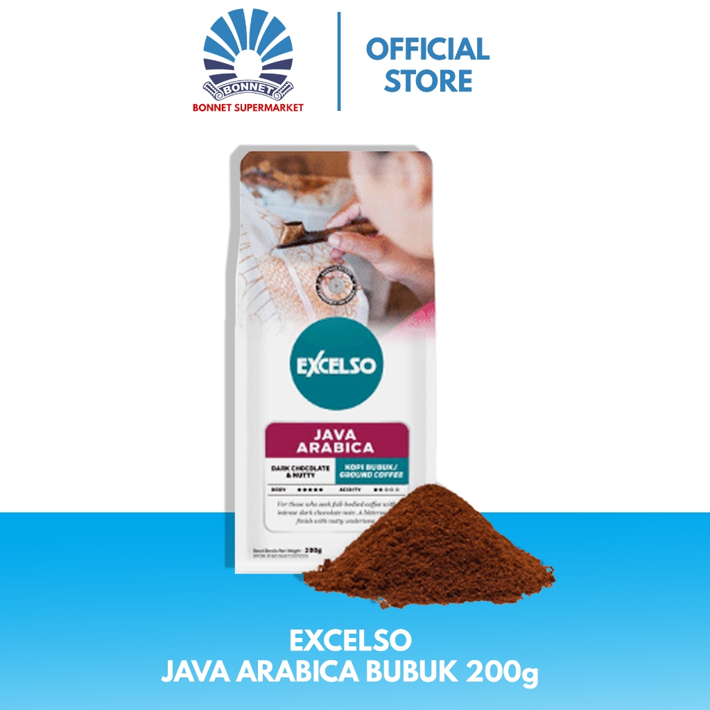 

Excelso Java Arabica Bubuk 200g 8991002102675