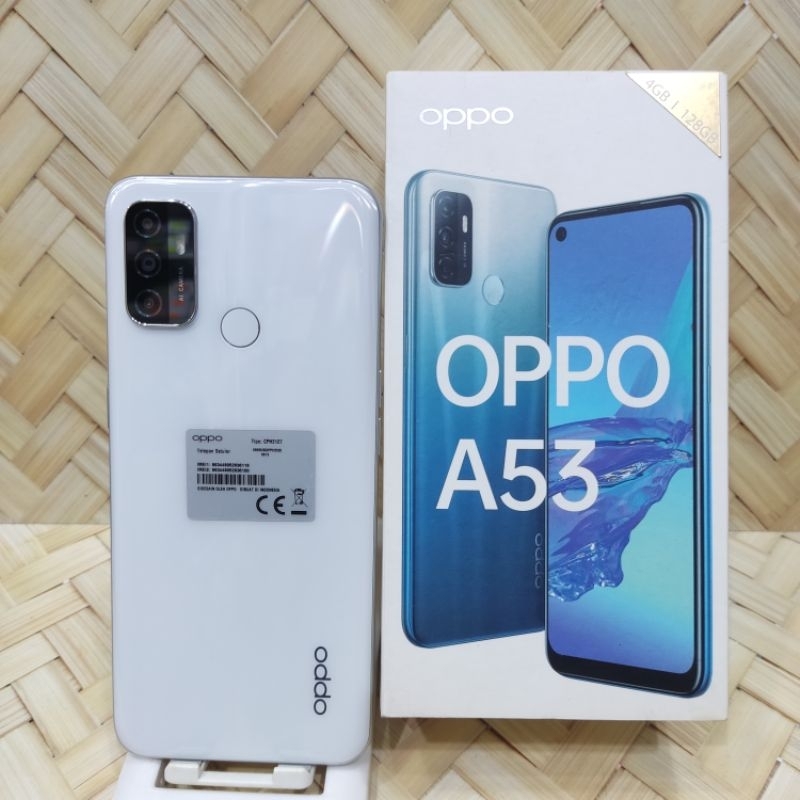 Oppo A53 6/128 GB Handphone Second Fullset Bergaransi