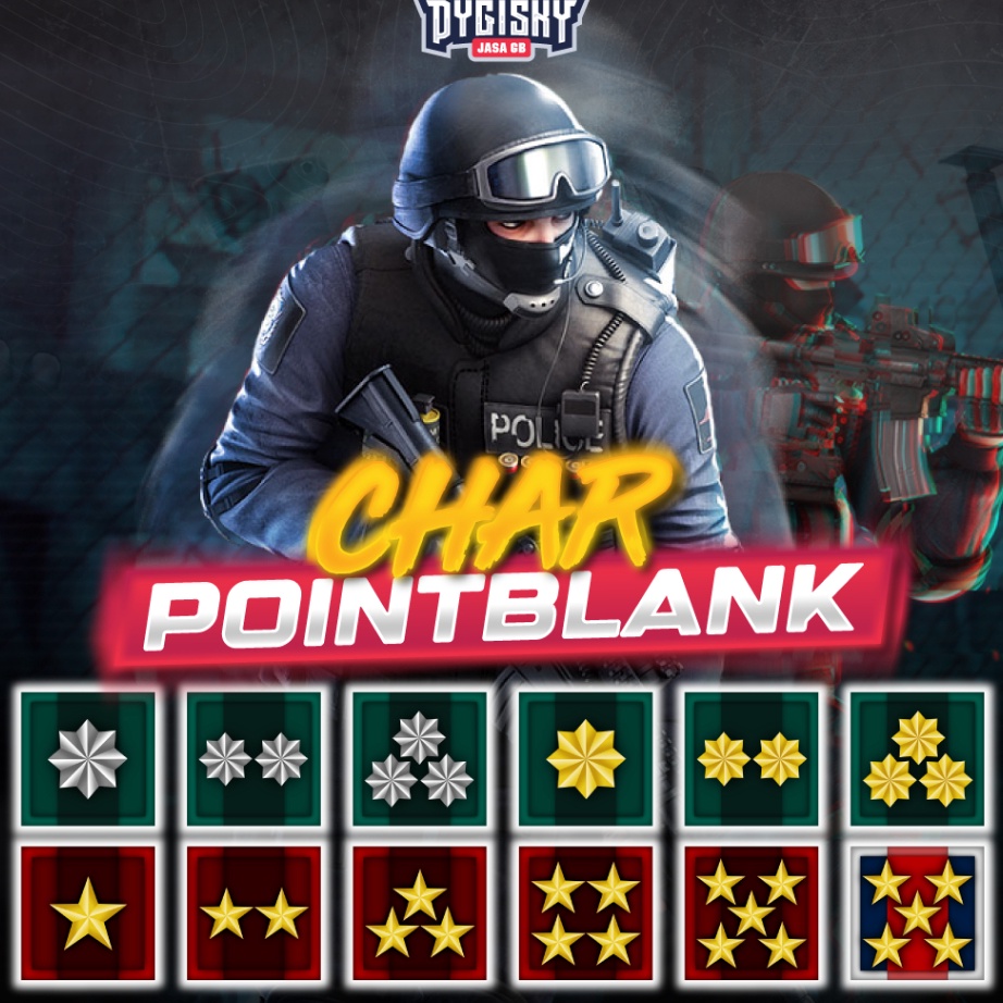 Promo Terbaru CHAR POINTBLANK  CHAR PB  MAJOR FULL TITLE  BINTANG FULL TITLE  HERO FULL TITLE