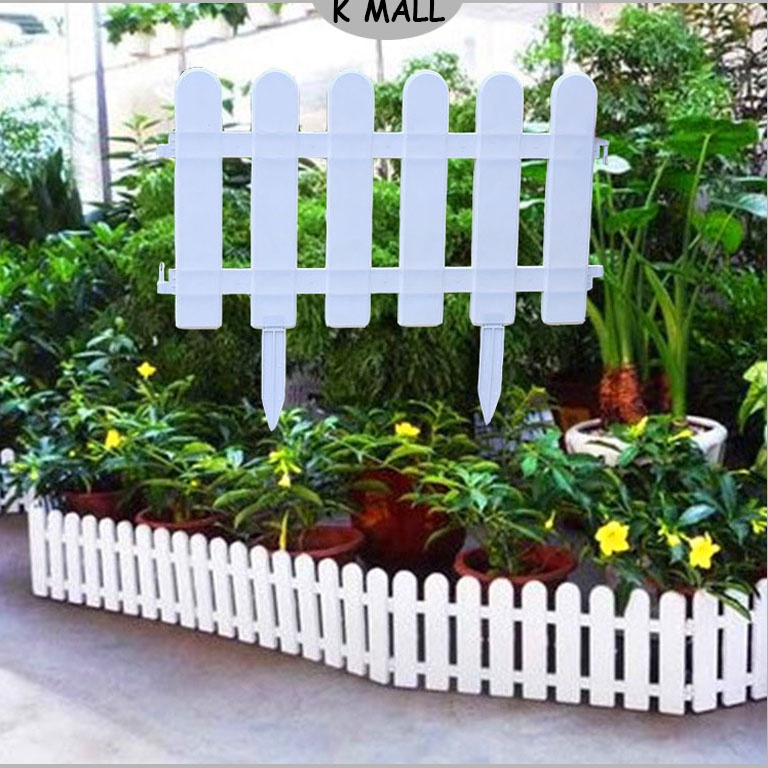 Lagi Promo Pagar Taman Shabby Chic Pagar Kebun Pagar Plastik Vintage Dekorasi Pagar Putih Dekorasi D