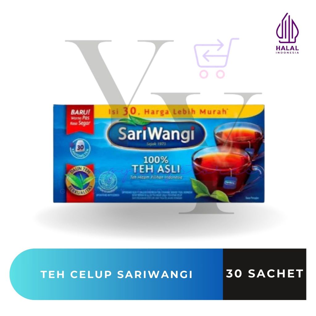 

Sariwangi Teh Celup Teh Asli isi 30 Sachet