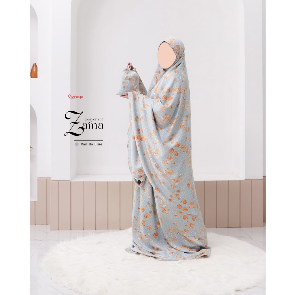 ZAINA DIOR SILK || Mukena Prayer Set by sHAFEEYA