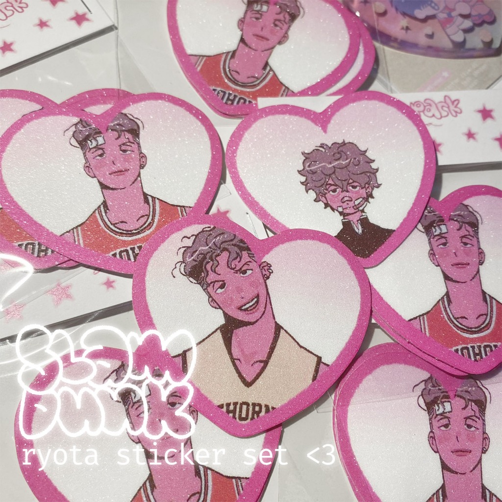 

[slam dunk] ryota cimit-gede sticker pack by zahrageprek