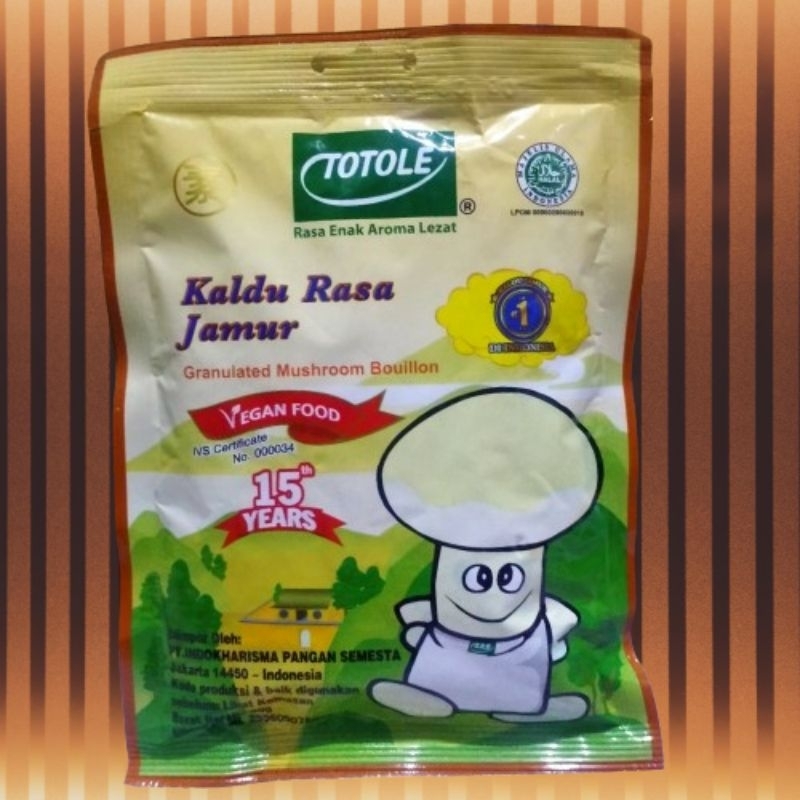 

Kaldu Jamur TOTOLE 80g